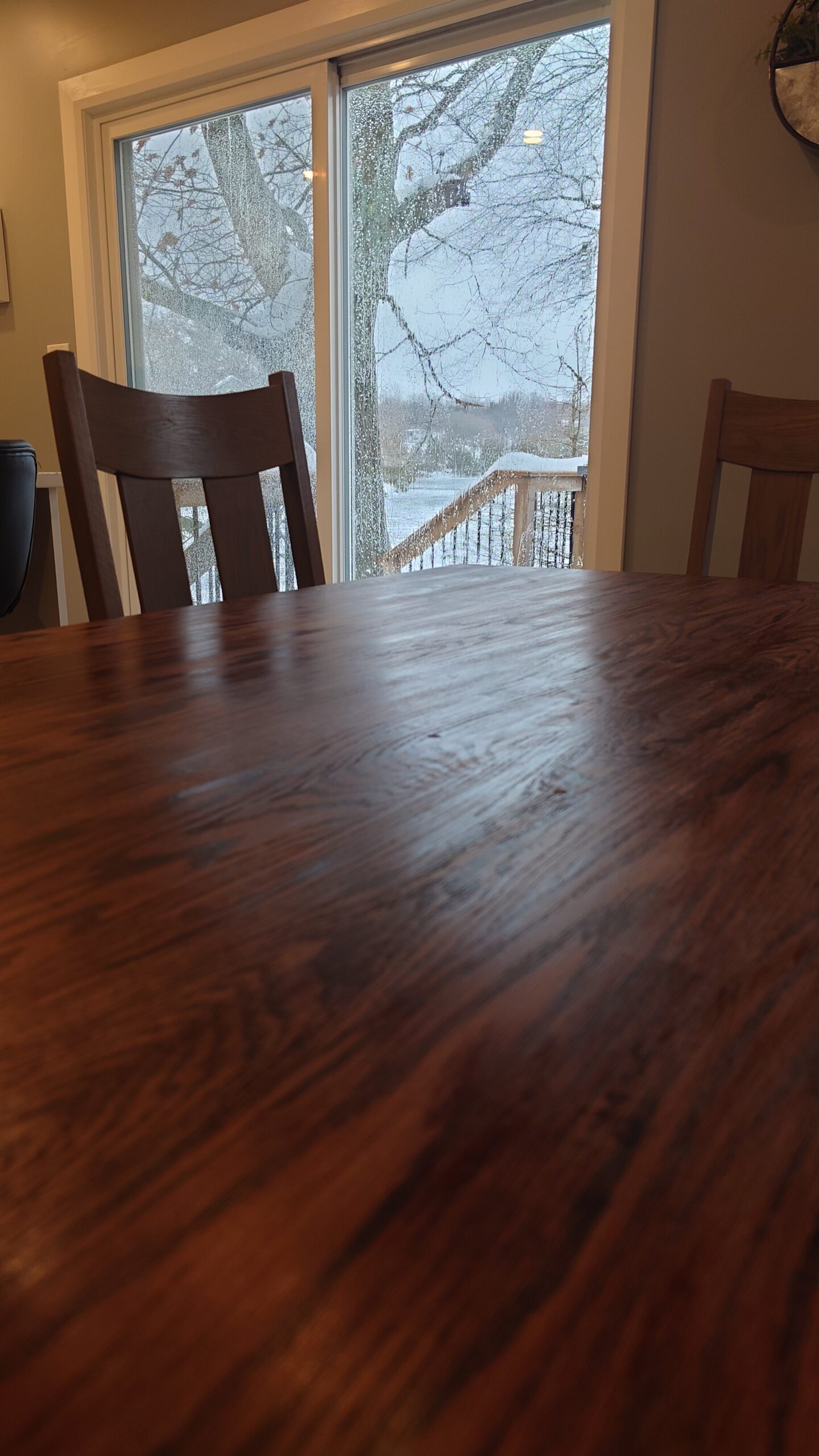 Dining Table at Blue Oasis Lakefront Cottage